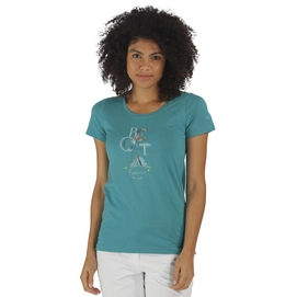 T-Shirt Regatta Filandra Pagoda Blau Damen