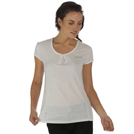 T-Shirt Regatta Limonite Weiß Damen
