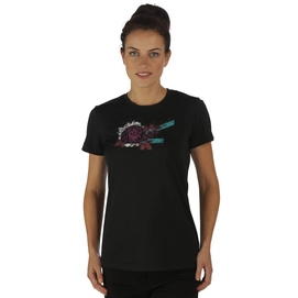 T-Shirt Regatta Fingal II Schwarz Damen