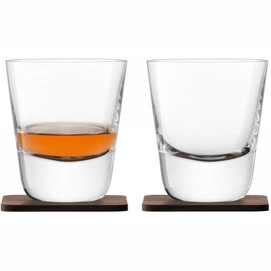 Whiskyglas L.S.A. Whisky Arran Tumbler Glas met Onderzetter 250 ml (2-Delig)