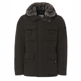 Winter Coat Peuterey Aiptek GB Fur Grey
