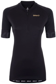 Fietsshirt Briko Classic Lady Jersey New Black