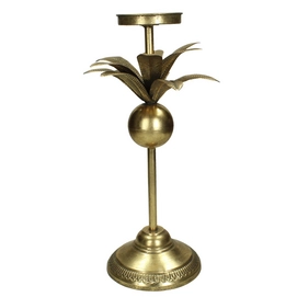 Kandelaar HD Living Gold 20 x 20 x 40 cm
