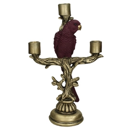 Kandelaar HD Living Parrot Purple 9,5 x 22 x 31,5 cm