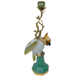 Kandelaar HD Living Cockatoo Blue 14,5 x 19 x 46 cm