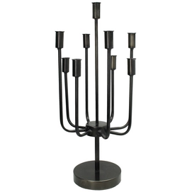 Kandelaar HD Living Black 28 x 28 x 60,5 cm