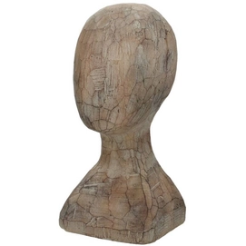 Ornament HD Living Head Brown 14 x 15,5 cm