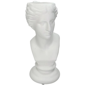 Bloempot HD Living Lady White 12 x 14,5 x 28,5 cm
