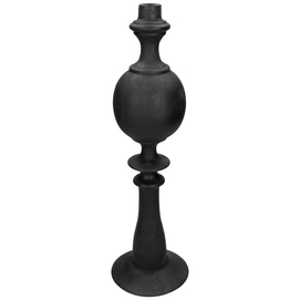 Kandelaar HD Living Black 13 x 13 x 44 cm