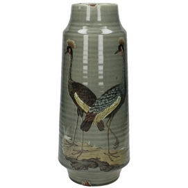 Vaas HD Living Crane Bird Grey 15,2 x 15,2 x 35,7 cm