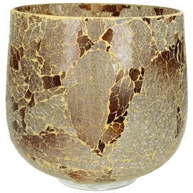 Kandelaar HD Living Brown 20 x 20 x 20 cm