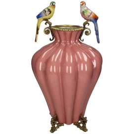 Vaas HD Living Birds Pink 27 x 27 x 46 cm