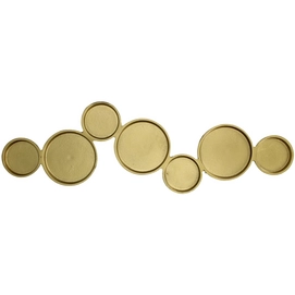 Kandelaar HD Living Gold 19 x 60 x 1,75 cm
