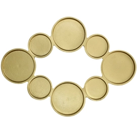 Kandelaar HD Living Gold 30 x 45 x 1,75 cm