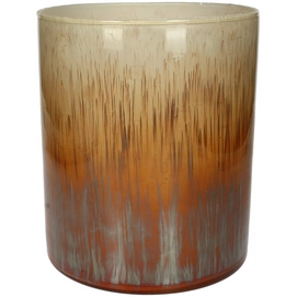 Kandelaar HD Living Orange 19 x 19 x 23 cm