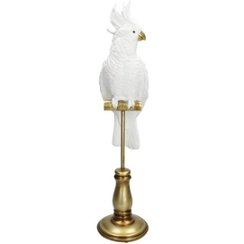 Ornament HD Living Bird White 12 x 16,2 cm
