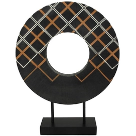 Ornament HD Living Scale Black 7 x 28 cm