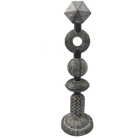 Ornament HD Living Statue Tribal Brown 14 x 14 cm