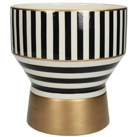 Bloempot HD Living Black 18,5 x 18,5 x 17,7 cm