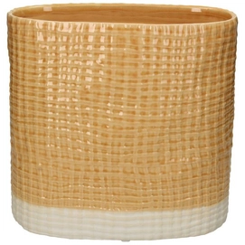 Bloempot HD Living Yellow 14,2 x 27 x 24,8 cm