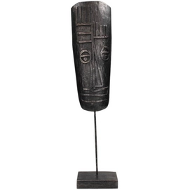 Ornament HD Living Statue Mask Black 7,5 x 13,5 cm