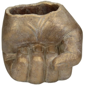 Bloempot HD Living Hand Gold 14 x 14,5 x 13 cm
