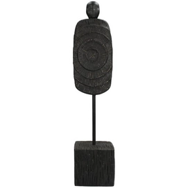 Ornament HD Living Figure Black 9,7 x 10,5 cm