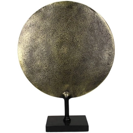 Ornament HD Living Disk Brown 10 x 35 cm