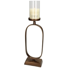 Kandelaar HD Living Bronze 9 x 15 x 48 cm