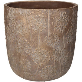 Bloempot HD Living Hogweed Gold 25 x 25 x 25 cm