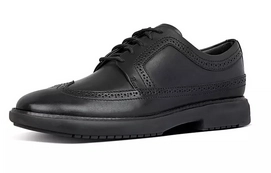 FitFlop Men Odyn Borgue Lace Up Leather All Black