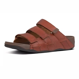 FitFlop Men Ethan Slide Dark Red