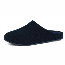 FitFlop Men Shove Felt Slippers Midnight Navy