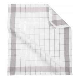 Tea Towel ZicZac Linen Grey (Set of 2)