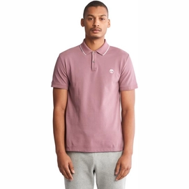 Polo Timberland SS Jacquard YD Grape Shake Herren