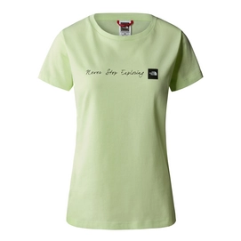 T-Shirt The North Face Women Never Stop Exploring Tee Lime Cream