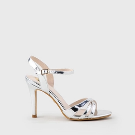 Buffalo Anja Silver Patent PU Leather