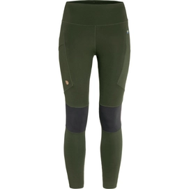 Legging Fjällräven Abisko Trekking Tights Pro Women Deep Forest Iron Grey