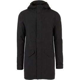 Raincoat AGU Men Urban Outdoor Long Parka Premium Rain Jacket Black-S