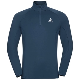 Longsleeve Odlo Mid Layer 1/2 Zip Berra Light Men Blue Wing Teal