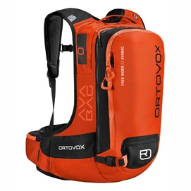 Skirusack Ortovox Free Rider 22 Avabag Crazy Orange (mit Airbag kompatibel)