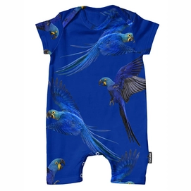 Playsuit SNURK Baby Blue Parrot
