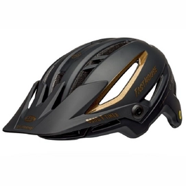 Fahrradhelm Bell Sixer Mips Matte Gloss Black Gold Fasthouse
