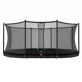 Trampoline BERG Grand Favorit InGround 520 Black + Safety Net Comfort
