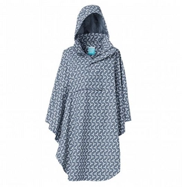 Poncho Happy Rainy Days Nicole Leaf Navy