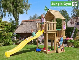Speeltoren Jungle Gym Jungle Cubby Geel