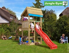 Speeltoren Jungle Gym Jungle Home Rood