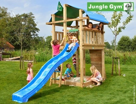 Speeltoren Jungle Gym Jungle Fort Blauw