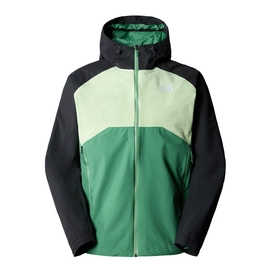 Jacket The North Face Men Stratos Jacket Deep Grass Green Lime Cream Asphalt Grey