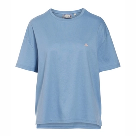 Top Essenza Colette Uni Short Sleeve Damen Marine Blue